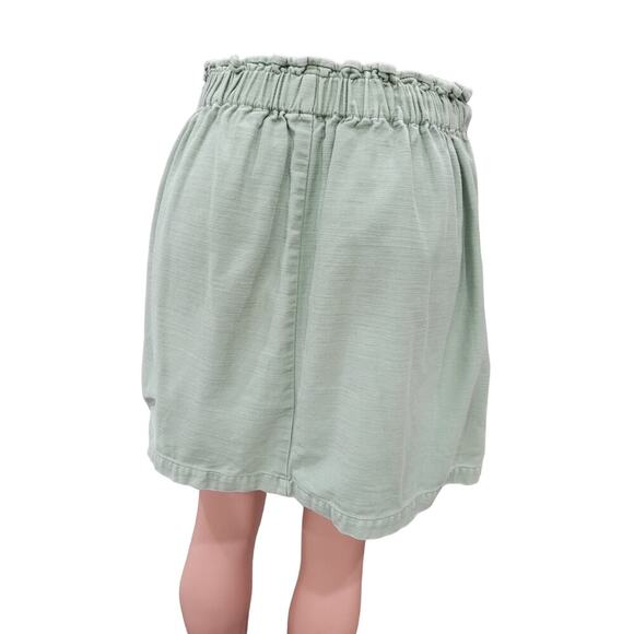 J. Crew Women's Skirt Green Size Small Rope Tie Waist Pull On 2021 - Picture 6 of 9